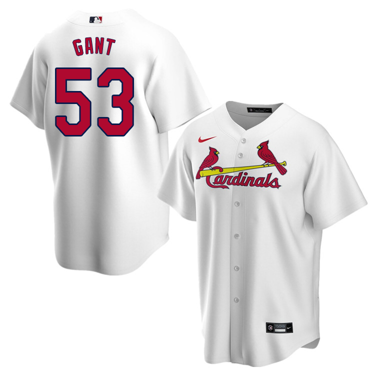 Nike Men #53 John Gant St.Louis Cardinals Baseball Jerseys Sale-White